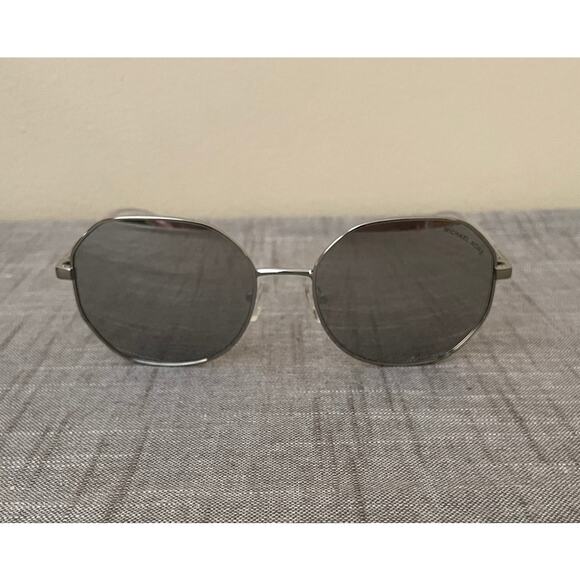 New Michael Korks MK1078 Oahu Womens Silver Clear Sunglasses main image 15